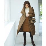 ハイネックアシンメトリーダウンコート | RUIRUE BOUTIQUE | 詳細画像15 