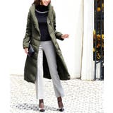 ハイネックアシンメトリーダウンコート | RUIRUE BOUTIQUE | 詳細画像3 