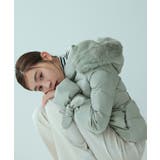 ラビットファーフードショートダウンジャケット | RUIRUE BOUTIQUE | 詳細画像8 