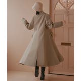 【ウーリーストレッチ】フレアチェスターコート | RUIRUE BOUTIQUE | 詳細画像7 