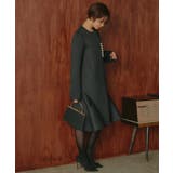 パールデザインダンボールニットフレアコート | RUIRUE BOUTIQUE | 詳細画像10 