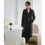 ニットメルトンパールデザインチェスターコート | RUIRUE BOUTIQUE | 詳細画像10