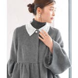 レース襟付きウールコート | RUIRUE BOUTIQUE | 詳細画像17 