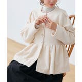 テディボアペプラムジャケット | RUIRUE BOUTIQUE | 詳細画像7 