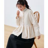 テディボアペプラムジャケット | RUIRUE BOUTIQUE | 詳細画像8 