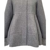 ニットメルトンコクーンペプラムショートコート | RUIRUE BOUTIQUE | 詳細画像25 