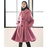 ゆるふわアシメカラー・シャギーコート(ベルト付き) | RUIRUE BOUTIQUE | 詳細画像3 