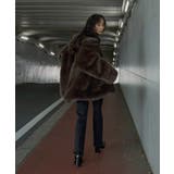 フェイクファー・スタンドカラーミディコート(ファーバッグ付き) | RUIRUE BOUTIQUE | 詳細画像12
