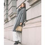 【日本生地】ウールモヘアブレンドヘアリーコクーンコート | RUIRUE BOUTIQUE | 詳細画像10