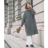 【日本生地】ウールモヘアブレンドヘアリーコクーンコート | RUIRUE BOUTIQUE | 詳細画像11