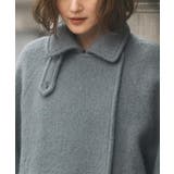 【日本生地】ウールモヘアブレンドヘアリーコクーンコート | RUIRUE BOUTIQUE | 詳細画像14