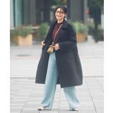【日本生地】ウールモヘアブレンドヘアリーコクーンコート | RUIRUE BOUTIQUE | 詳細画像21