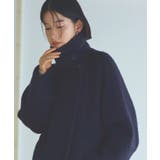 【日本生地】ウールモヘアブレンドヘアリーコクーンコート | RUIRUE BOUTIQUE | 詳細画像23