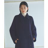 【日本生地】ウールモヘアブレンドヘアリーコクーンコート | RUIRUE BOUTIQUE | 詳細画像24