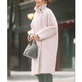 【日本生地】ウールモヘアブレンドヘアリーコクーンコート | RUIRUE BOUTIQUE | 詳細画像32