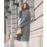 【日本生地】ウールモヘアブレンドヘアリーコクーンコート | RUIRUE BOUTIQUE | 詳細画像6