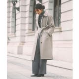 グレーカーキ(BE) | 【日本生地】ステンカラーコート | RUIRUE BOUTIQUE