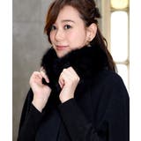 フォックスファー付きケープコート | RUIRUE BOUTIQUE | 詳細画像13 