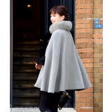 フォックスファー付きケープコート | RUIRUE BOUTIQUE | 詳細画像18 