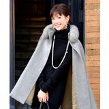 フォックスファー付きケープコート | RUIRUE BOUTIQUE | 詳細画像19 