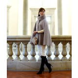 フォックスファー付きケープコート | RUIRUE BOUTIQUE | 詳細画像2 