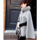 フォックスファー付きケープコート | RUIRUE BOUTIQUE | 詳細画像21 