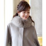 フォックスファー付きケープコート | RUIRUE BOUTIQUE | 詳細画像4 