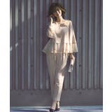 Aセット/ピンクベージュ(BE) | 選べる4タイプ マルチスタイルセットアップスーツ | RUIRUE BOUTIQUE