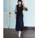 【全脱ぎ回避】シアースリーブバックセパレートパンツドレス | RUIRUE BOUTIQUE | 詳細画像3 