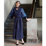 【全脱ぎ回避】シアースリーブバックセパレートパンツドレス | RUIRUE BOUTIQUE | 詳細画像6 