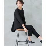 [2WAY]パール付け襟タックフレアトップス+シークレットゴムパンツセットアップ… | RUIRUE BOUTIQUE | 詳細画像9 