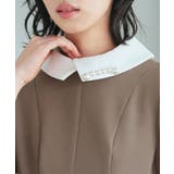 [2WAY]パール付け襟タックフレアトップス+シークレットゴムパンツセットアップ… | RUIRUE BOUTIQUE | 詳細画像14 