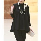 バックパールフレアトップス＆テーパードパンツセットアップ | RUIRUE BOUTIQUE | 詳細画像12 
