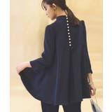 バックパールフレアトップス＆テーパードパンツセットアップ | RUIRUE BOUTIQUE | 詳細画像4 