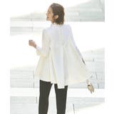 バックパールフレアトップス＆テーパードパンツセットアップ | RUIRUE BOUTIQUE | 詳細画像8 