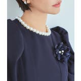 パールネックレッグオブマトンスリーブ&センタースリットセミフレアパンツセットアッ… | RUIRUE BOUTIQUE | 詳細画像4
