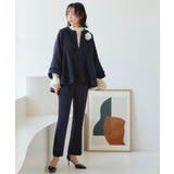 ツイードバックテールプルオーバー&セミフレアパンツセットアップ | RUIRUE BOUTIQUE | 詳細画像2
