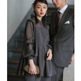 スリットスリーブペプラムトップス&テーパードパンツセットアップ | RUIRUE BOUTIQUE | 詳細画像9