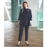 【ストレッチ】アシメプリーツトップス&テーパードパンツ | RUIRUE BOUTIQUE | 詳細画像11