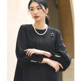 2WAYレース襟付きペプラムトップス&テーパードパンツセットアップ | RUIRUE BOUTIQUE | 詳細画像9