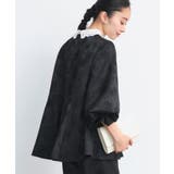 2WAYレース襟付きペプラムトップス&テーパードパンツセットアップ | RUIRUE BOUTIQUE | 詳細画像18