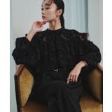 シアーカットジャカードコンビパンツドレス | RUIRUE BOUTIQUE | 詳細画像10