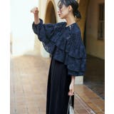 シアーカットジャカードコンビパンツドレス | RUIRUE BOUTIQUE | 詳細画像13