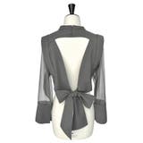 バックリボントップス&ペプラムオールインワンセットアップ | RUIRUE BOUTIQUE | 詳細画像20