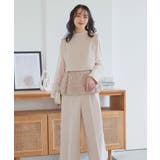 バックリボントップス&ペプラムオールインワンセットアップ | RUIRUE BOUTIQUE | 詳細画像6