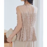 バックリボントップス&ペプラムオールインワンセットアップ | RUIRUE BOUTIQUE | 詳細画像8