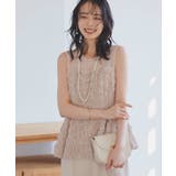 バックリボントップス&ペプラムオールインワンセットアップ | RUIRUE BOUTIQUE | 詳細画像9