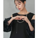 バックコンシャストップス＆タックワイドパンツドレス | RUIRUE BOUTIQUE | 詳細画像3 