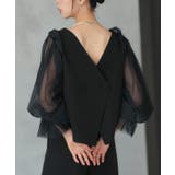 バックコンシャストップス＆タックワイドパンツドレス | RUIRUE BOUTIQUE | 詳細画像5 