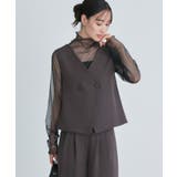 バックコンシャストップス＆タックワイドパンツドレス | RUIRUE BOUTIQUE | 詳細画像7 